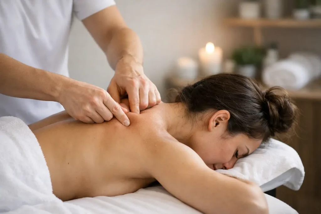 Masaje para contractura de espalda: cuándo ayuda