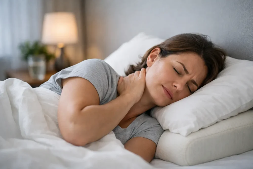 Cómo dormir con dolor cervical sin empeorarlo