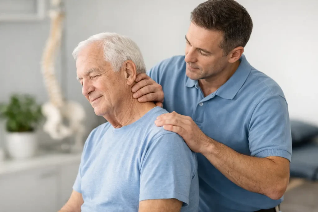Quiropráctica para adultos mayores: qué esperar